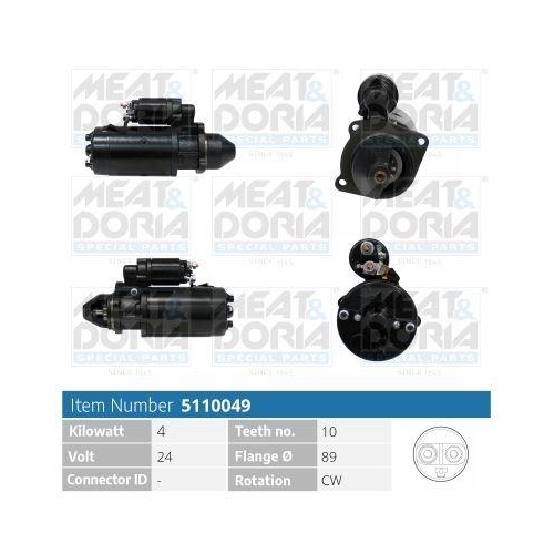 MEAT & DORIA Starter 5110049