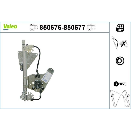 VALEO Fensterheber 850676