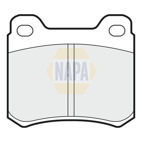 NAPA Bremsbelagsatz, Scheibenbremse NAPA NBP1141