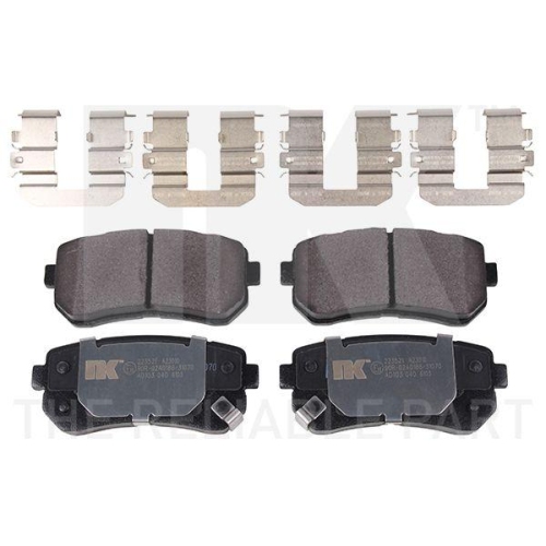 NK Bremsbelagsatz, Scheibenbremse 223521