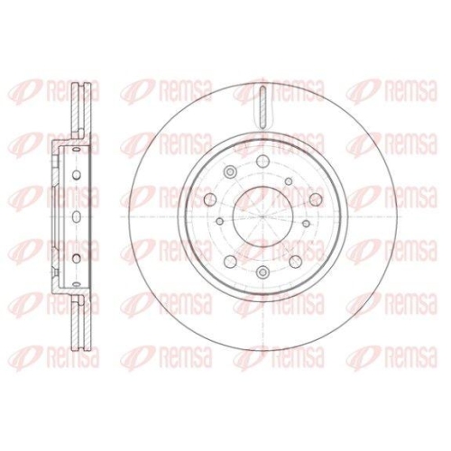 REMSA Bremsscheibe 61417.10