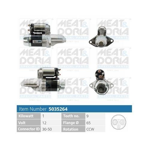 MEAT & DORIA Starter 5035264