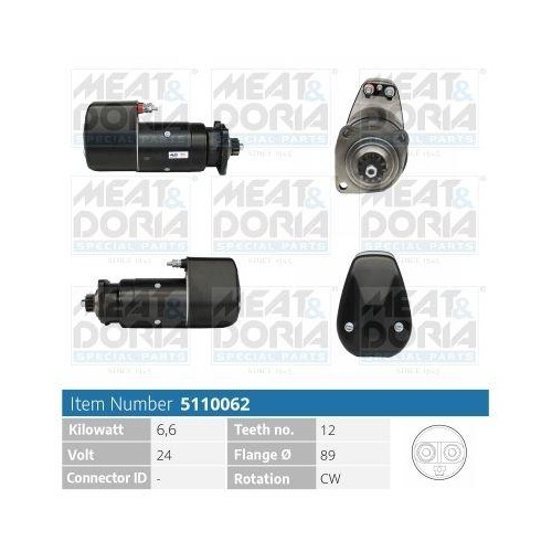 MEAT & DORIA Starter 5110062