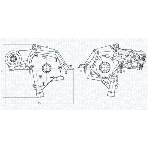MAGNETI MARELLI &Ouml;lpumpe 351516000083