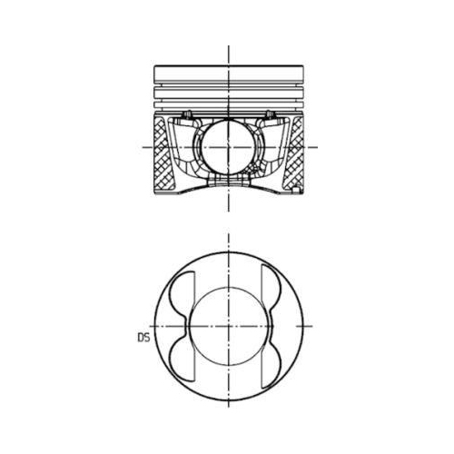 KOLBENSCHMIDT Kolben 40095630
