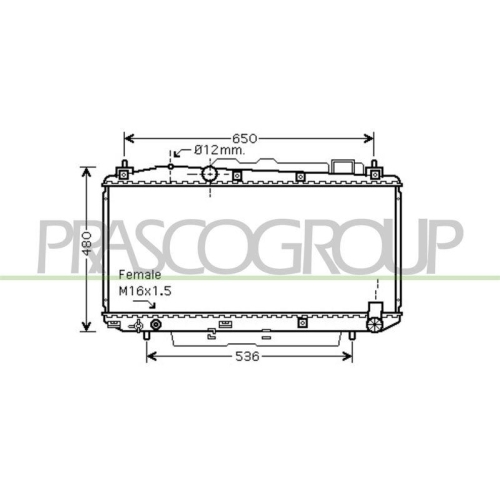 PRASCO K&uuml;hler, Motork&uuml;hlung PrascoSelection TY283R008