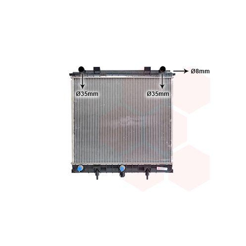 VAN WEZEL K&uuml;hler, Motork&uuml;hlung 02002132