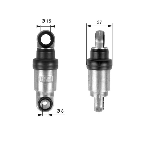 GATES Schwingungsd&auml;mpfer, Keilrippenriemen DriveAlign&trade; T39097