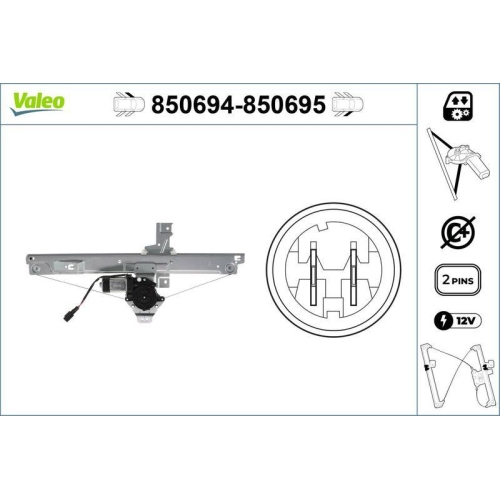 VALEO Fensterheber 850694