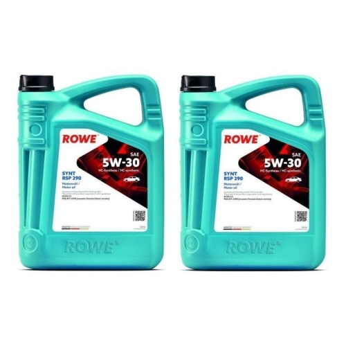Motorenöl Motoröl ROWE HIGHTEC SYNT RSP 290 SAE 5W-30 10 Liter 20114-0050-99