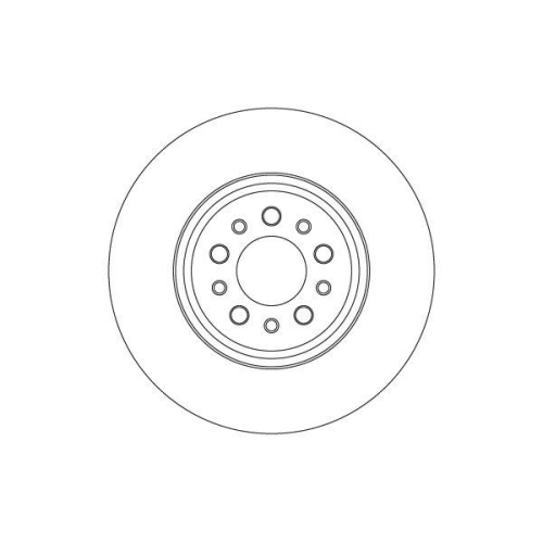 TRW Bremsscheibe TRW SINGLE