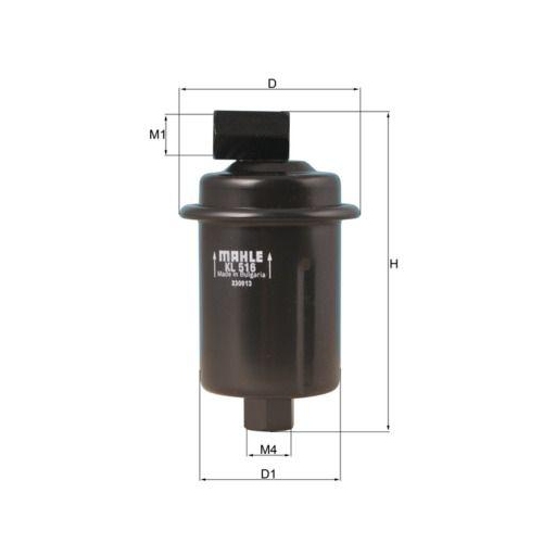 MAHLE Kraftstofffilter KL 516