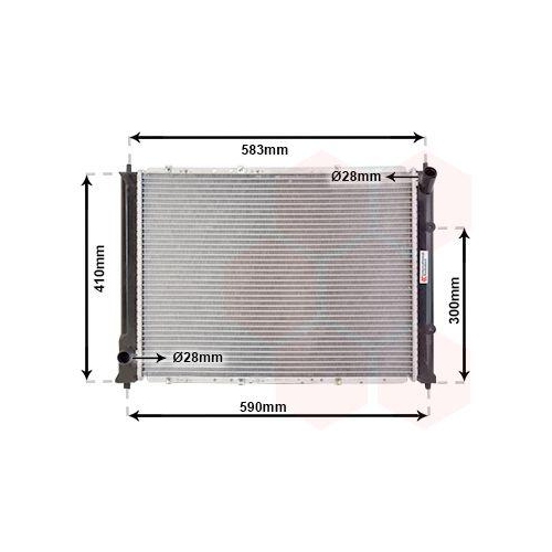 VAN WEZEL K&uuml;hler, Motork&uuml;hlung 02002149