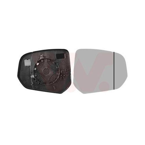 VAN WEZEL Spiegelglas, Au&szlig;enspiegel * HAGUS * 1930832