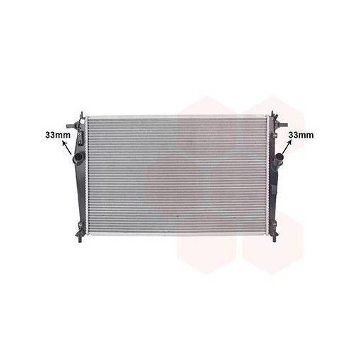 VAN WEZEL K&uuml;hler, Motork&uuml;hlung 27012716