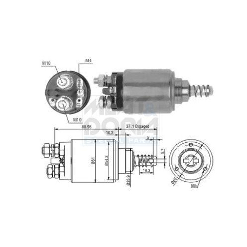 MEAT & DORIA Magnetschalter, Starter 46192
