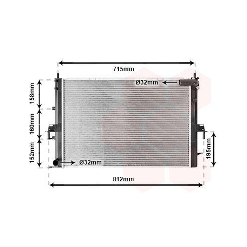 VAN WEZEL K&uuml;hler, Motork&uuml;hlung 02002152