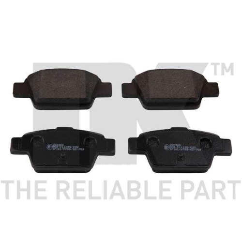 NK Bremsbelagsatz, Scheibenbremse 222366