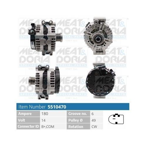 MEAT & DORIA Generator 5510470