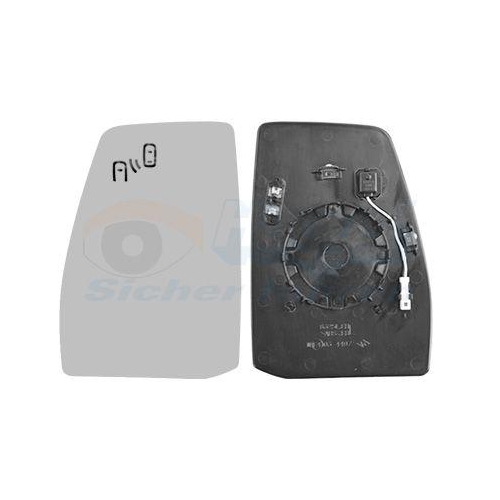 VAN WEZEL Spiegelglas, Au&szlig;enspiegel * HAGUS * 1989835