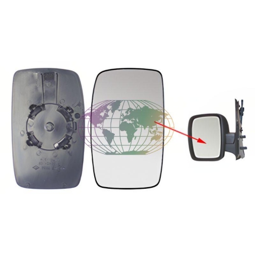 Lexmond Trading BV Spiegelglas, Au&szlig;enspiegel 6858062