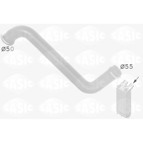 SASIC Ladeluftschlauch 3334016