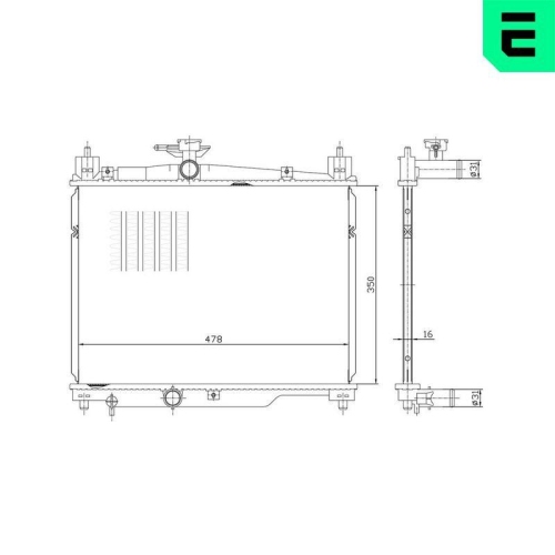 ERA K&uuml;hler, Motork&uuml;hlung 673234