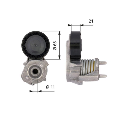 GATES Riemenspanner, Keilrippenriemen DriveAlign&trade; T39118