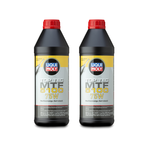 2x Liqui Moly Top Tec MTF 5100 Getriebe&ouml;l 75W 1 Liter - 20842