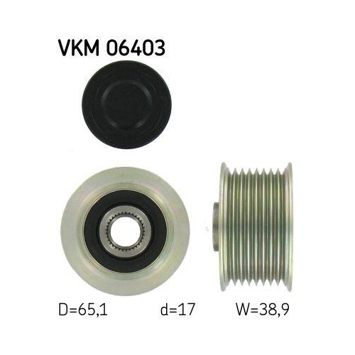 SKF Generatorfreilauf VKM 06403