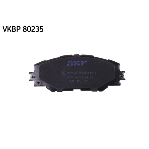 SKF Bremsbelagsatz, Scheibenbremse VKBP 80235