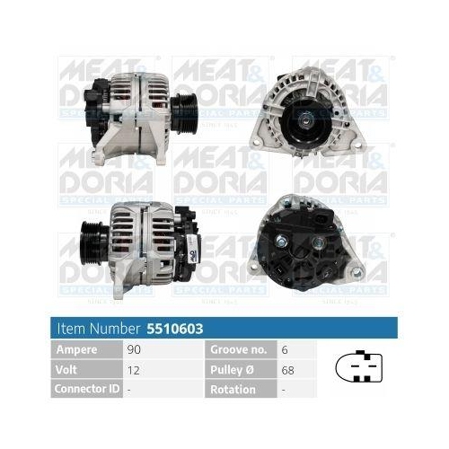 MEAT & DORIA Generator 5510603