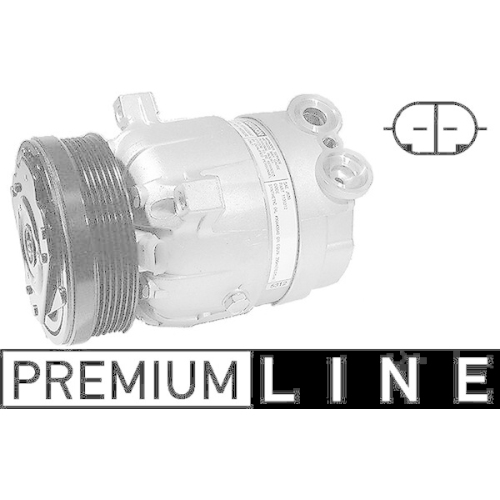 MAHLE Kompressor, Klimaanlage BEHR *** PREMIUM LINE *** ACP 672 000P