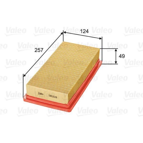VALEO Luftfilter 585328