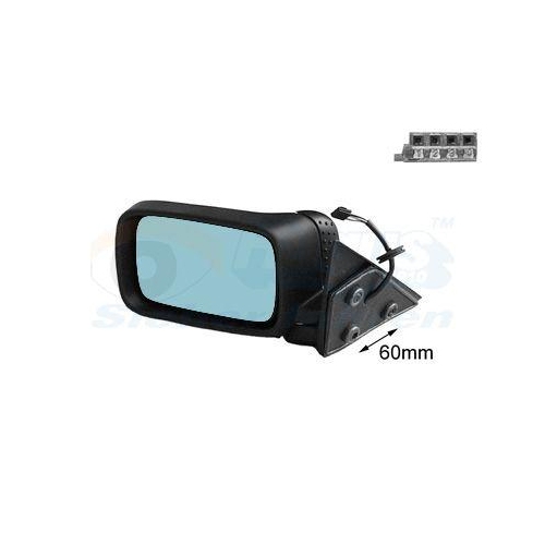 VAN WEZEL Au&szlig;enspiegel * HAGUS * 0642807