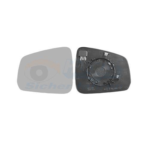 VAN WEZEL Spiegelglas, Au&szlig;enspiegel * HAGUS * 5707837