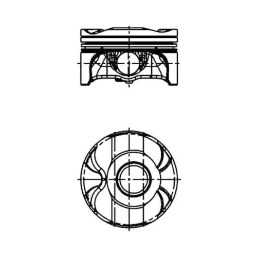 KOLBENSCHMIDT Kolben 40420600