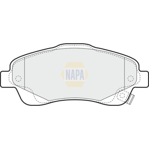 NAPA Bremsbelagsatz, Scheibenbremse NAPA NBP1150
