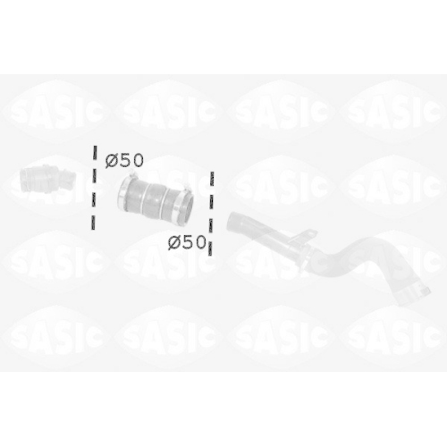 SASIC Ladeluftschlauch 3334028