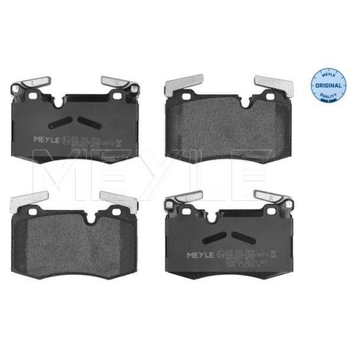 MEYLE Bremsbelagsatz, Scheibenbremse MEYLE-ORIGINAL: True to OE. 025 244 7814
