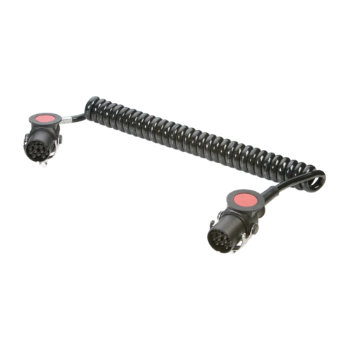 15-Polig 24 Volt Elektrowendel (ISO 12098 ADR) Anh&auml;ngerkabel 641167 J&Auml;GER