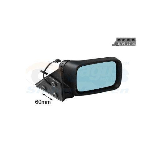 VAN WEZEL Au&szlig;enspiegel * HAGUS * 0642808