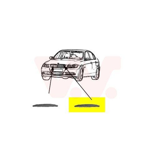 VAN WEZEL Zier-/Schutzleiste, K&uuml;hlergitter 0657415