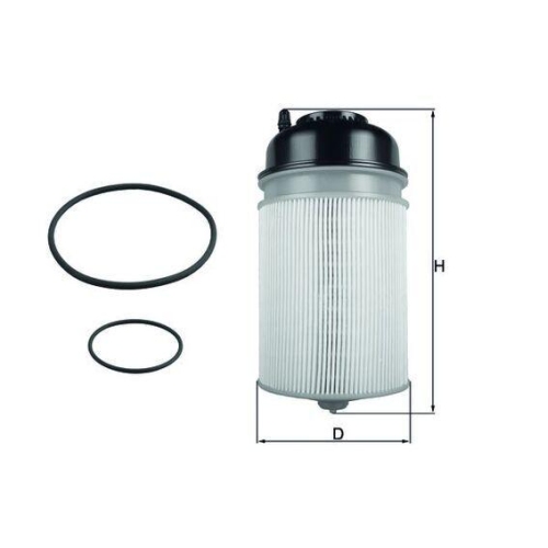 MAHLE Kraftstofffilter KX 400D
