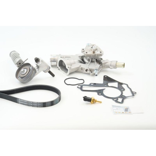 CONTINENTAL CTAM Wasserpumpe + Keilrippenriemensatz 5PK1355WP2