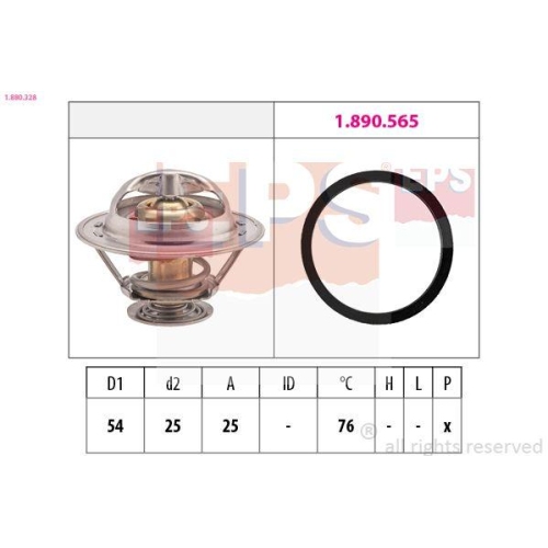 EPS Thermostat, K&uuml;hlmittel Made in Italy - OE Equivalent