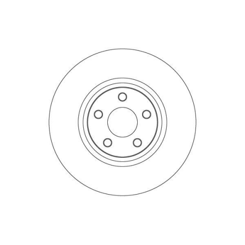 TRW Bremsscheibe TRW SINGLE DF6998S