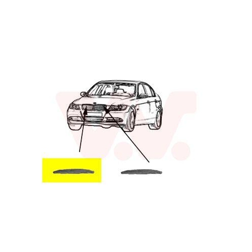 VAN WEZEL Zier-/Schutzleiste, K&uuml;hlergitter 0657416