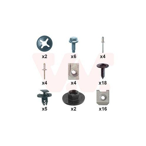 VAN WEZEL Montagesatz, Sto&szlig;f&auml;nger 1717794