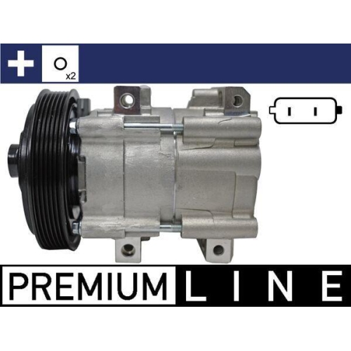 MAHLE Kompressor, Klimaanlage BEHR *** PREMIUM LINE *** ACP 843 000P